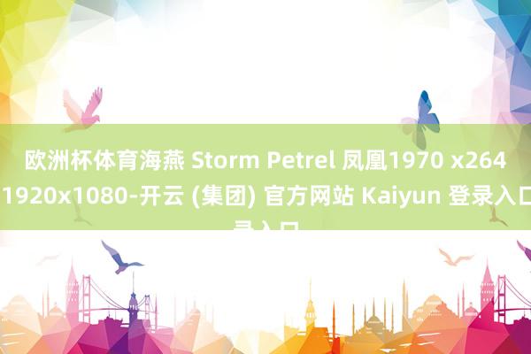 欧洲杯体育海燕 Storm Petrel 凤凰1970 x264 1920x1080-开云 (集团) 官方网站 Kaiyun 登录入口