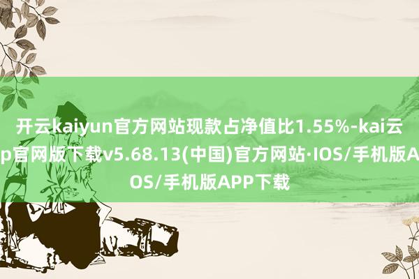 开云kaiyun官方网站现款占净值比1.55%-kai云体育app官网版下载v5.68.13(中国)官方网站·IOS/手机版APP下载